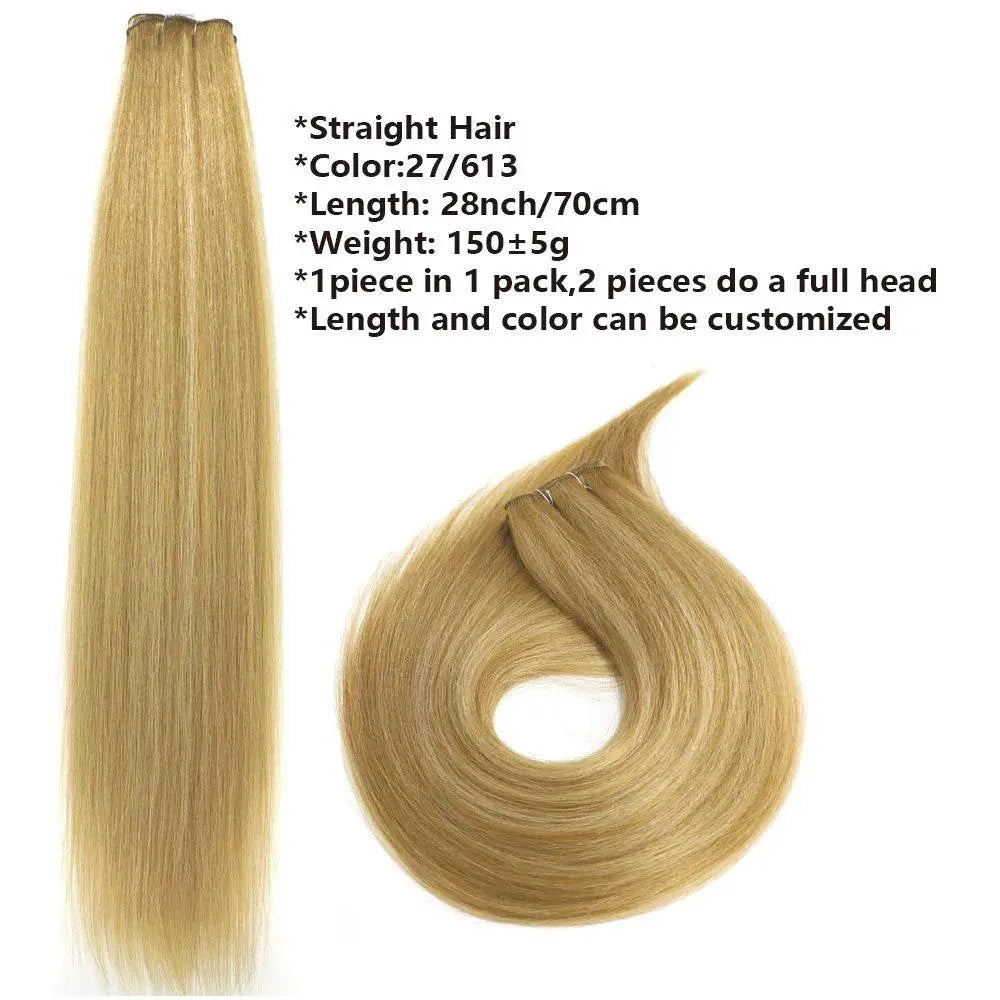 Salon Quality Synthetic Hair Extensions Silky Straight