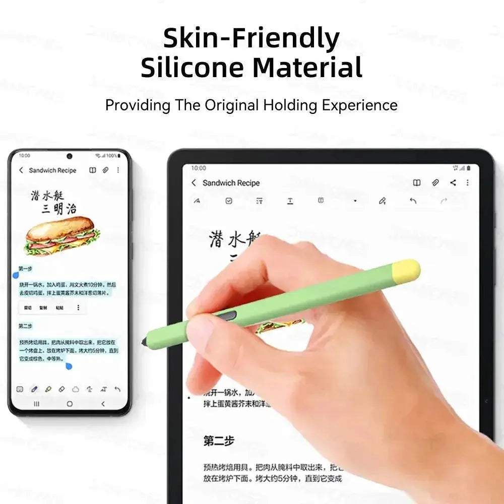 Samsung Silicone Pencil Case With Enhanced Grip And Charging