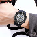 SANDA Military Digital Watch Waterproof Shockproof Outdoor Gear