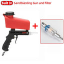 Sandblasting Gun Sand Blaster Adjustable Portable Set