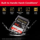 SanDisk Extreme PRO Camera Memory Card for 4K UHD Videos