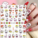 Sanrio Cute Cartoon Nail Stickers Set Anime Inspired Art