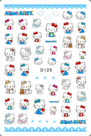 Sanrio Cute Cartoon Nail Stickers Set Anime Inspired Art