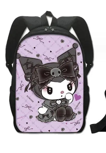 Easy Storage Kuromi Backpack for School — product view 11