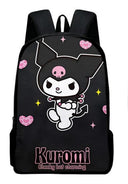 Sanrio Kuromi Backpack Pencil Bag Kawaii School Bag Set