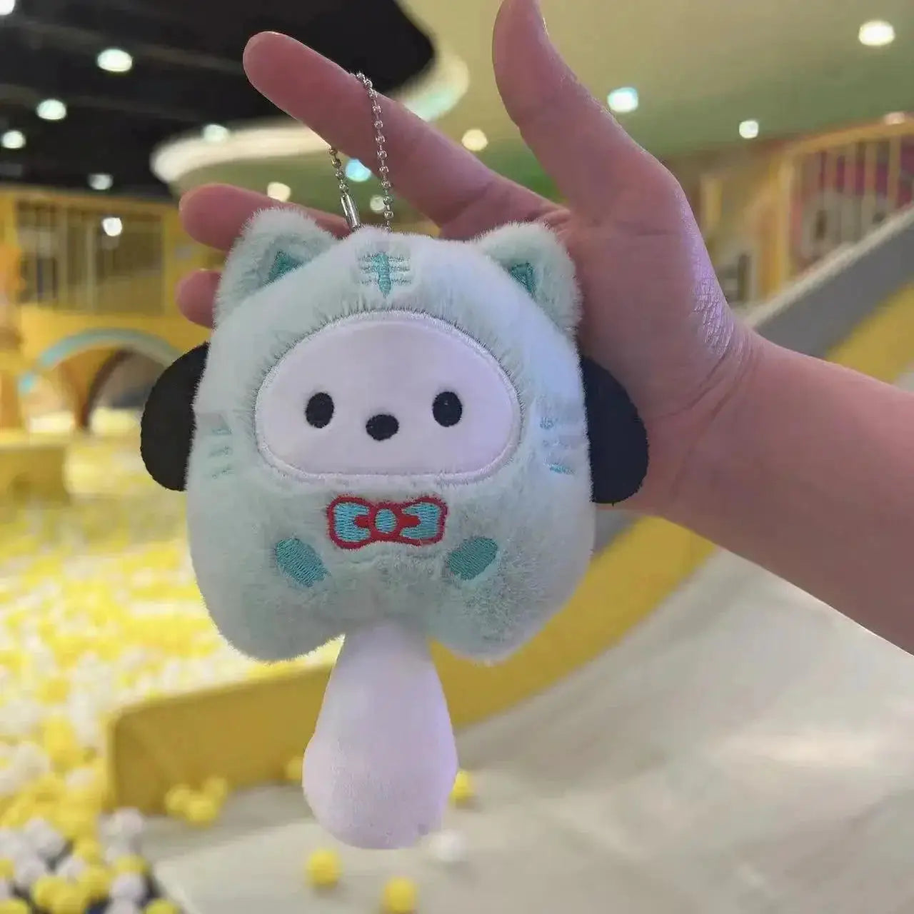 Sanrio Kuromi Cinnamoroll Cat Doll Keychain Cute Pendant