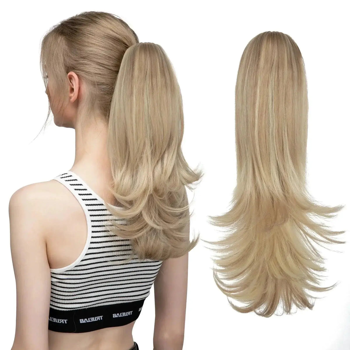 Sarla Ponytail Hair Extensions - Glamour — 8