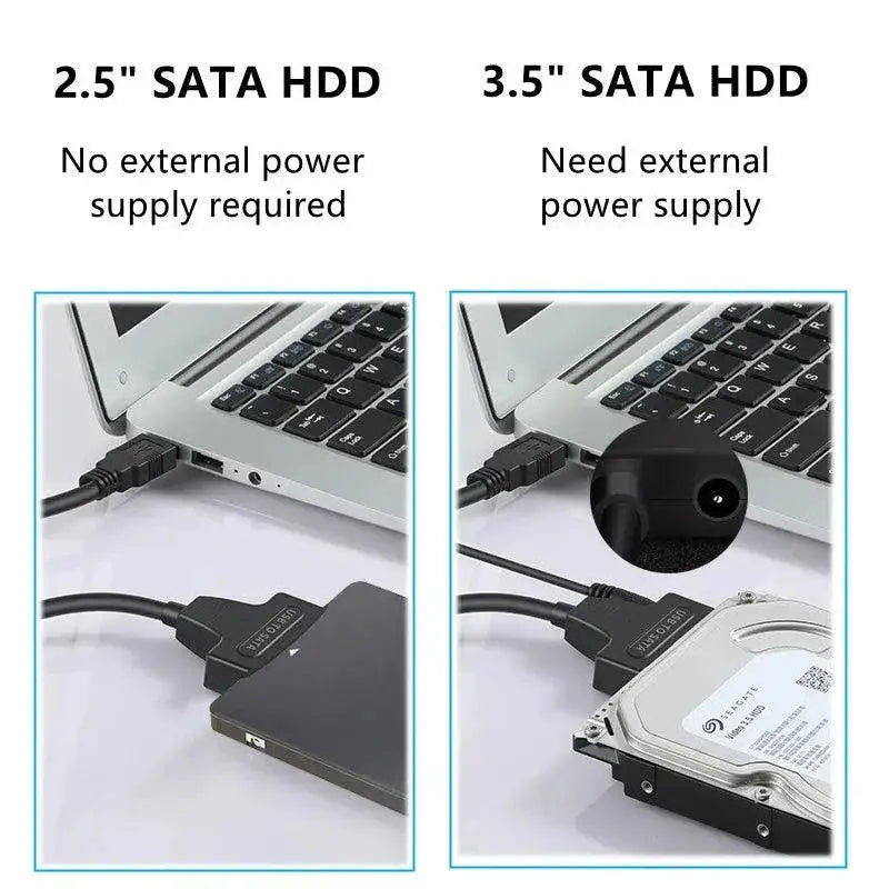SATA to USB 3.0 Converter Cable High Speed Data Transfer