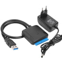 SATA to USB 3.0 Converter Cable for High-Speed Data Transfer