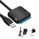 SATA to USB 3.0 Converter Cable for High-Speed Data Transfer