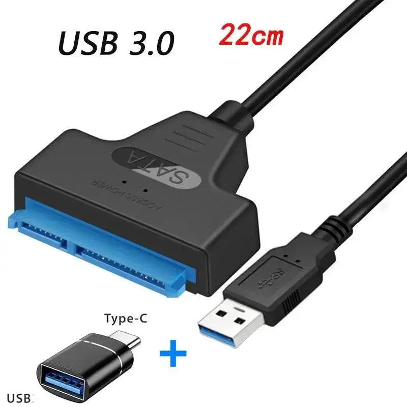 SATA To USB Adapter High Speed Data Transfer Cable