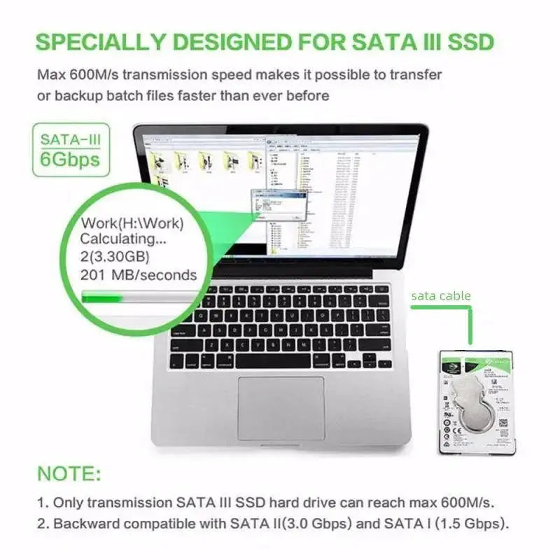 SATA To USB Adapter For Two Point Five Inch HDD SSD Transfer