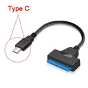 SATA to USB Adapter: High-Speed Data Transfer for SSD HDD