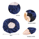 Satin Bonnet Custom Fit Night Cap for Hair Care Style