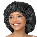 Satin Bonnet Custom Fit Night Cap for Hair Care Style