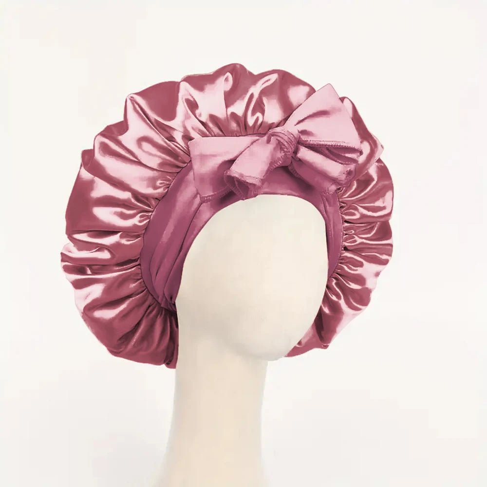Satin Sleep Bonnet for Hair Protection — product view 9