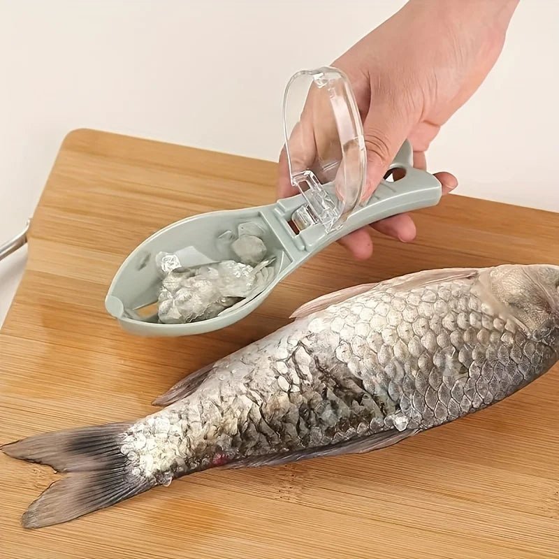 Scale Removal Tool Plastic Scraper For Fish Scales Cleaning Kitchen Tools Online