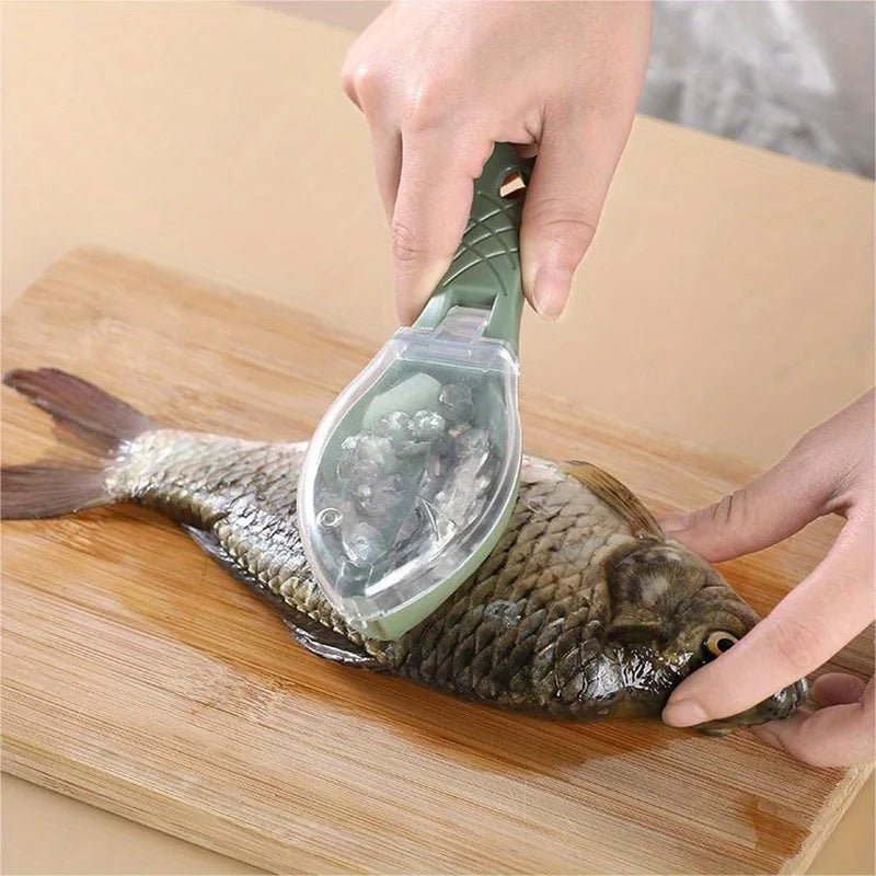 Scale Removal Tool Plastic Scraper For Fish Scales Cleaning Kitchen Tools Online