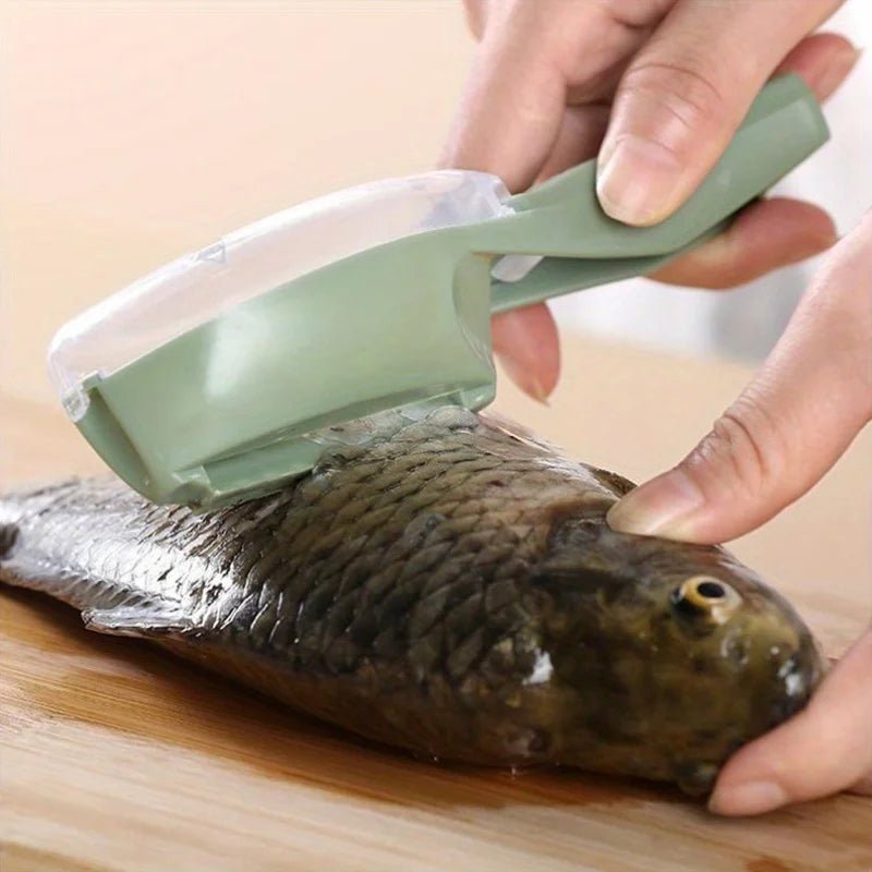 Scale Removal Tool Plastic Scraper For Fish Scales Cleaning Kitchen Tools Online