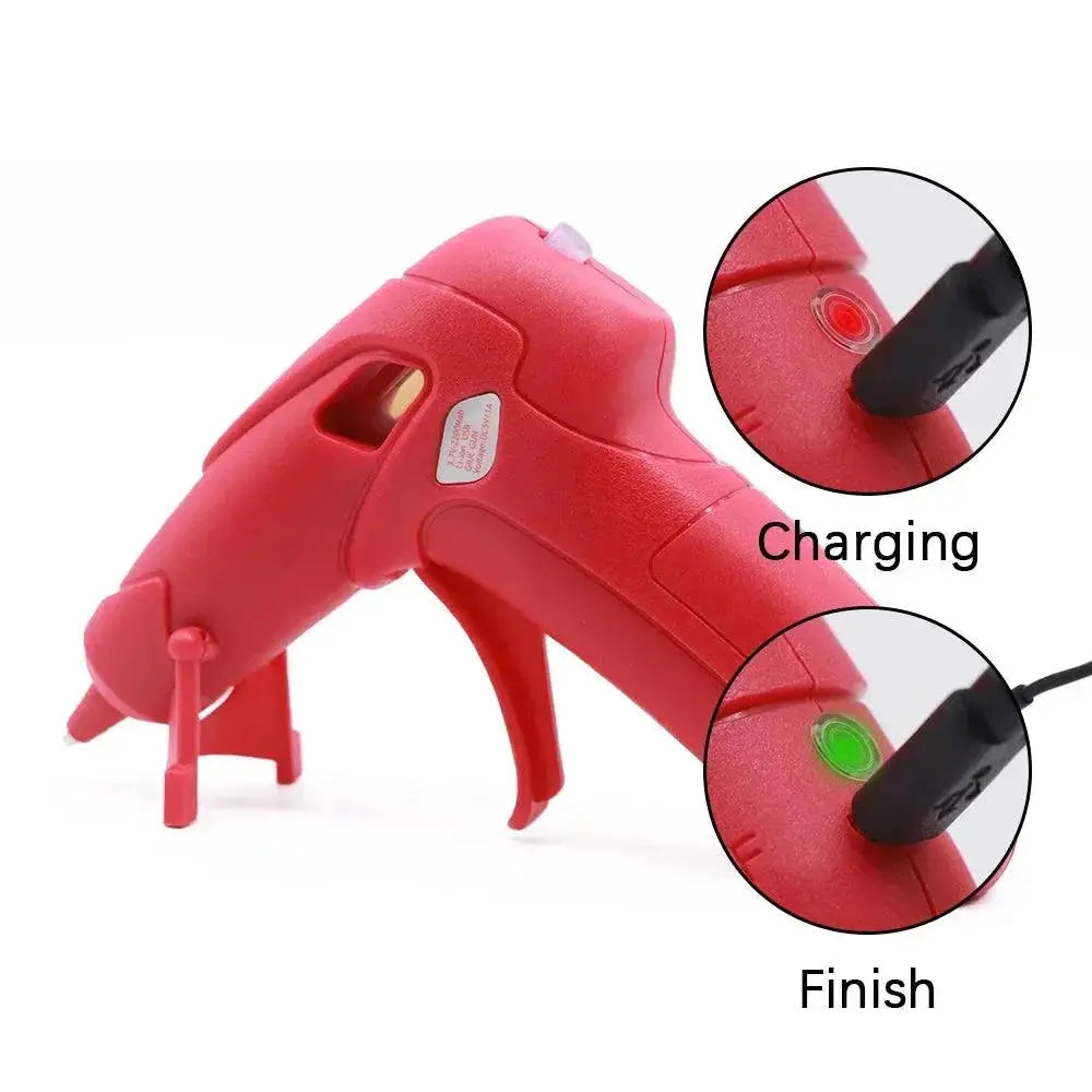 Scimaker 3.7V Cordless Hot Melt Glue Gun With 20 Sticks