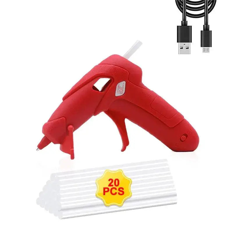 Scimaker Cordless Hot Melt Glue Gun With Sticks -  product image