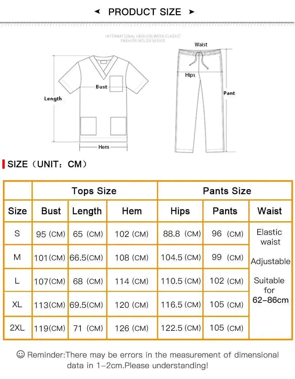 Scrub Uniform Jogging Pant Ideal Healthcare Workwear