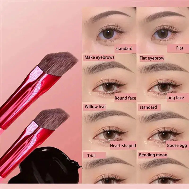 Sculpt and Blend Eyebrow Brush Set for Flawless Makeup