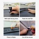 SEAMETAL Car Dashboard Seal Strip - Noise Insulation Weatherstrip