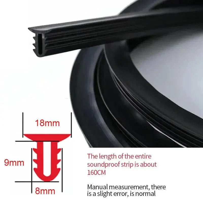 SEAMETAL Car Dashboard Seal Strip Weatherstrip Insulation