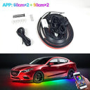 Vibrant Car Underglow Lights For Music