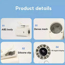 Seametal Clip On Car Fan 360 Rotatable Beat Heat On The Go USB Rechargeable