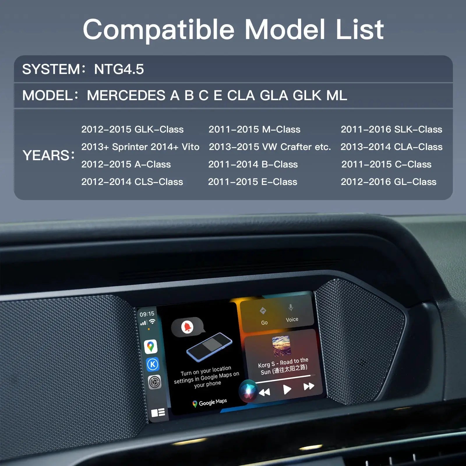 Seamless CarPlay Adapter for Mercedes