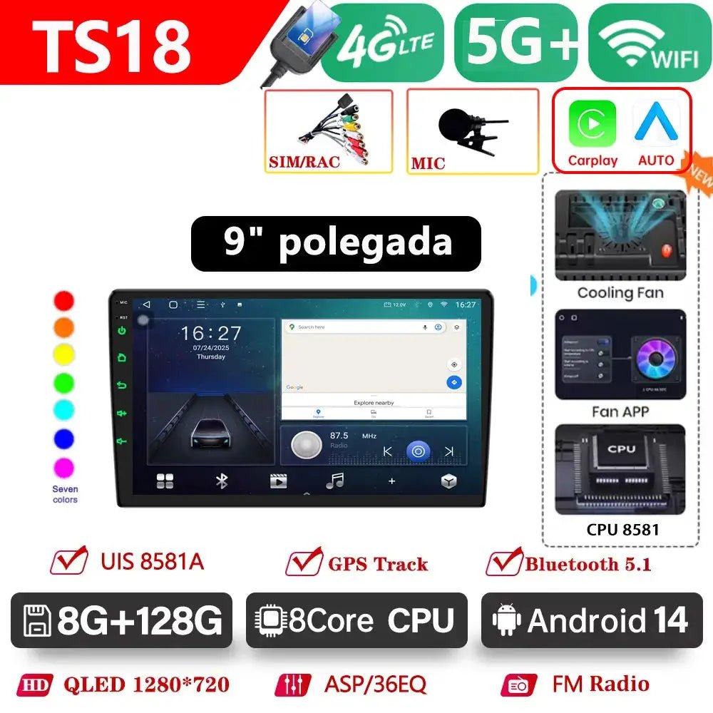 Seamless CarPlay Car Stereo for Drivers — product view 8