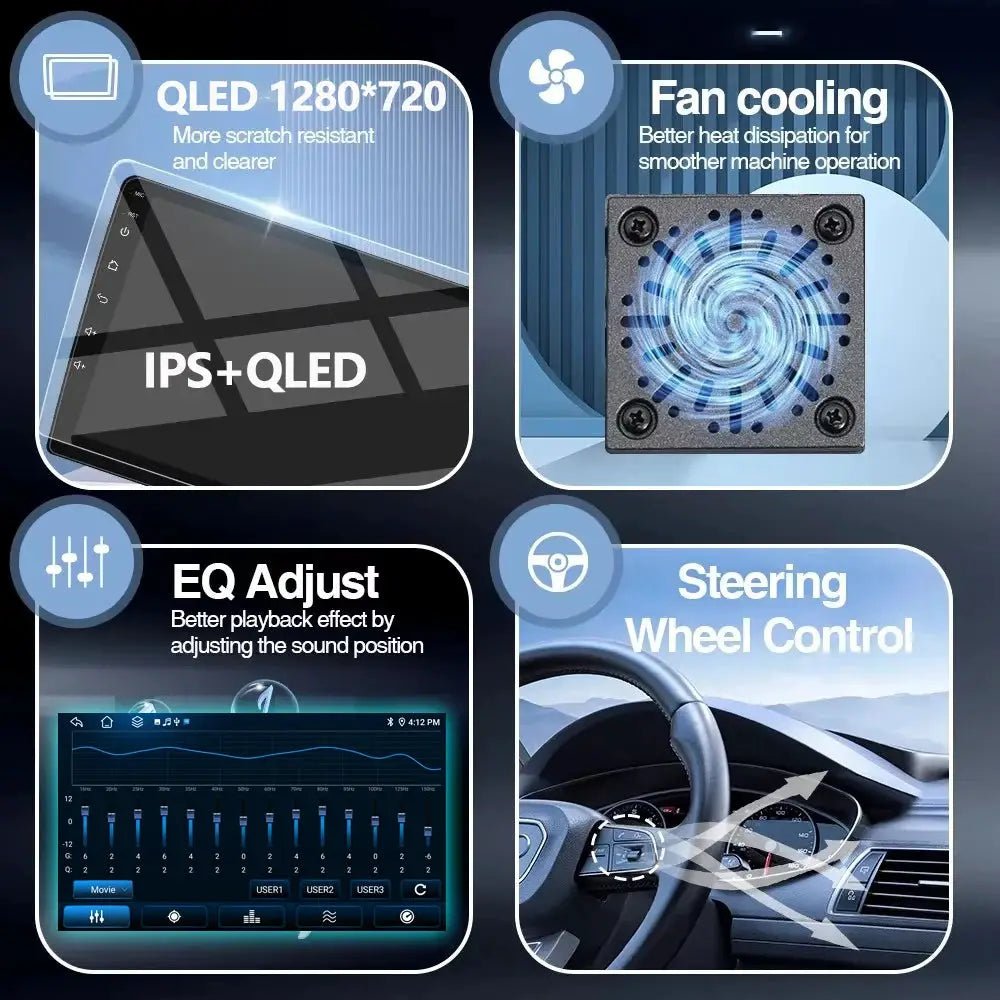 Seamless CarPlay Car Stereo for Drivers