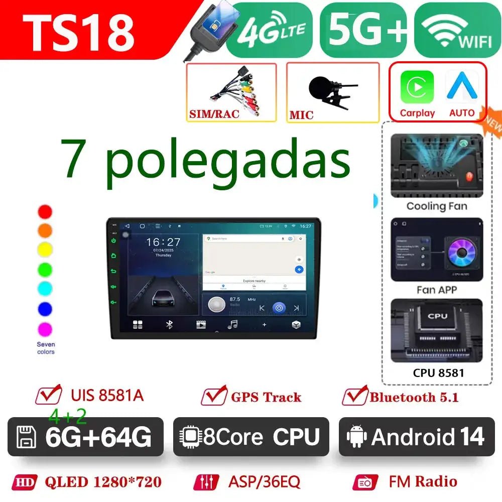 Seamless CarPlay Car Stereo for Drivers — product view 14
