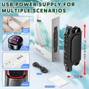 Seat Cooling Fan 5V USB 3 Speed Headrest Mount For Front Rear Seats Stay Cool