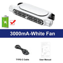 Seat Cooling Fan 5V USB 3 Speed Headrest Mount For Front Rear Seats Stay Cool