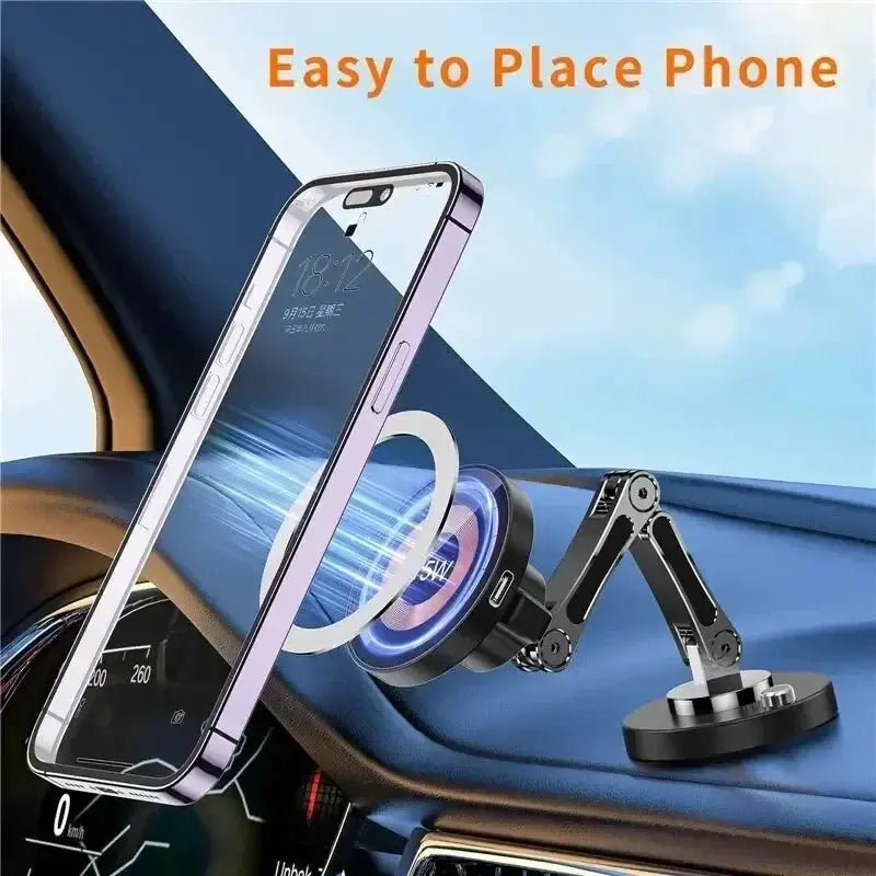 Secure Magnetic Car Mount for iPhone Pro