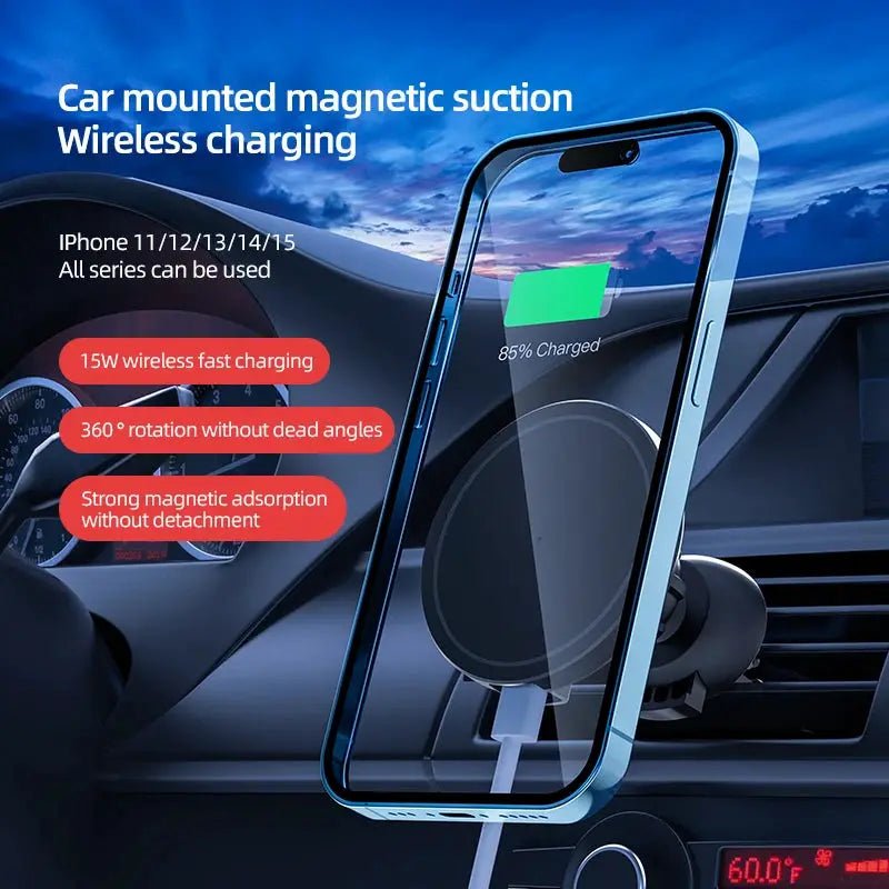 Secure Wireless Car Charger for iPhone