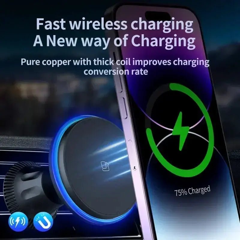 Secure Wireless Car Charger for IPhone
