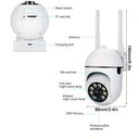 SecureHome 8MP WiFi Security Camera - PTZ Night Vision Motion Detection For Home