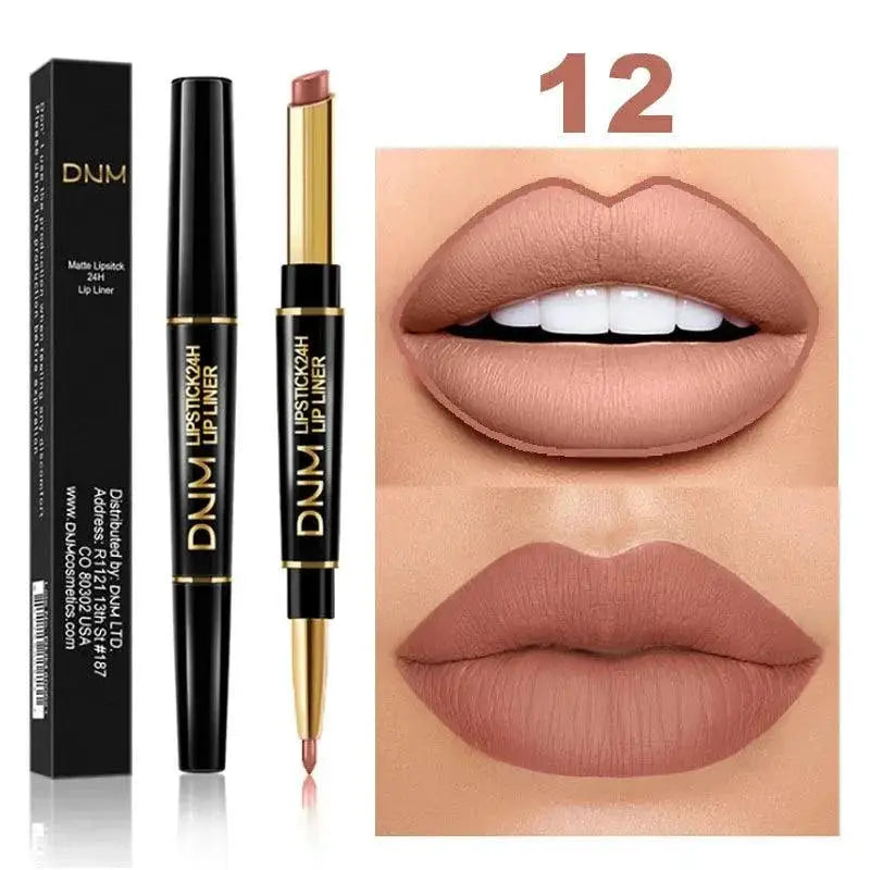 Seductive Beauty Lip Kit Matte Lipstick And Liner Duo Set