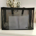See Through Mesh Tote for Travel