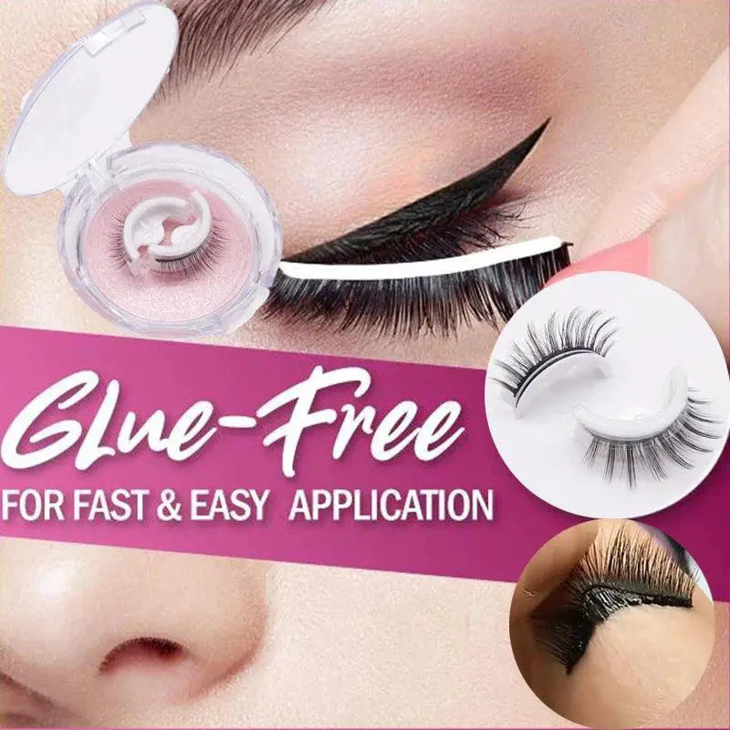Self Adhesive 3D Mink Eyelash Extension Kit Reusable