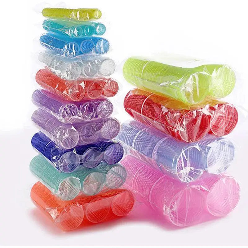 Self Adhesive Hair Curlers 50mm Set For Effortless Curls