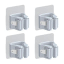 Self-Adhesive Mop Holder: Durable Waterproof Organizer Solution