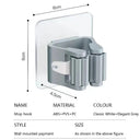 Self Adhesive Mop Holder for Kitchen