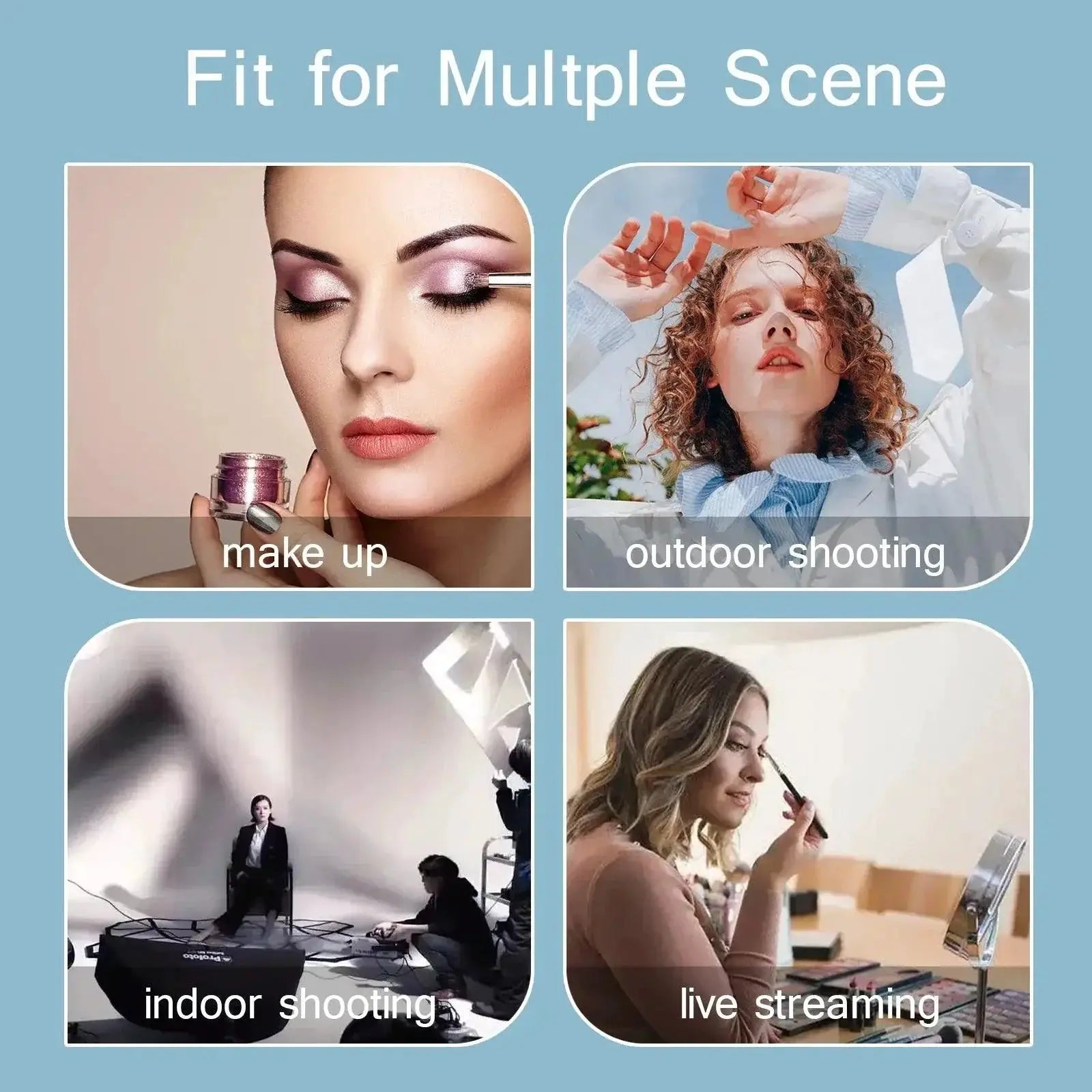 Selfie Ring Light With Remote And Tripod Stand Pro Kit