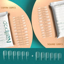 Salon-Quality Coffin Nails Kit for Home