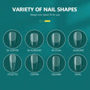 Salon-Quality Coffin Nails Kit for Home